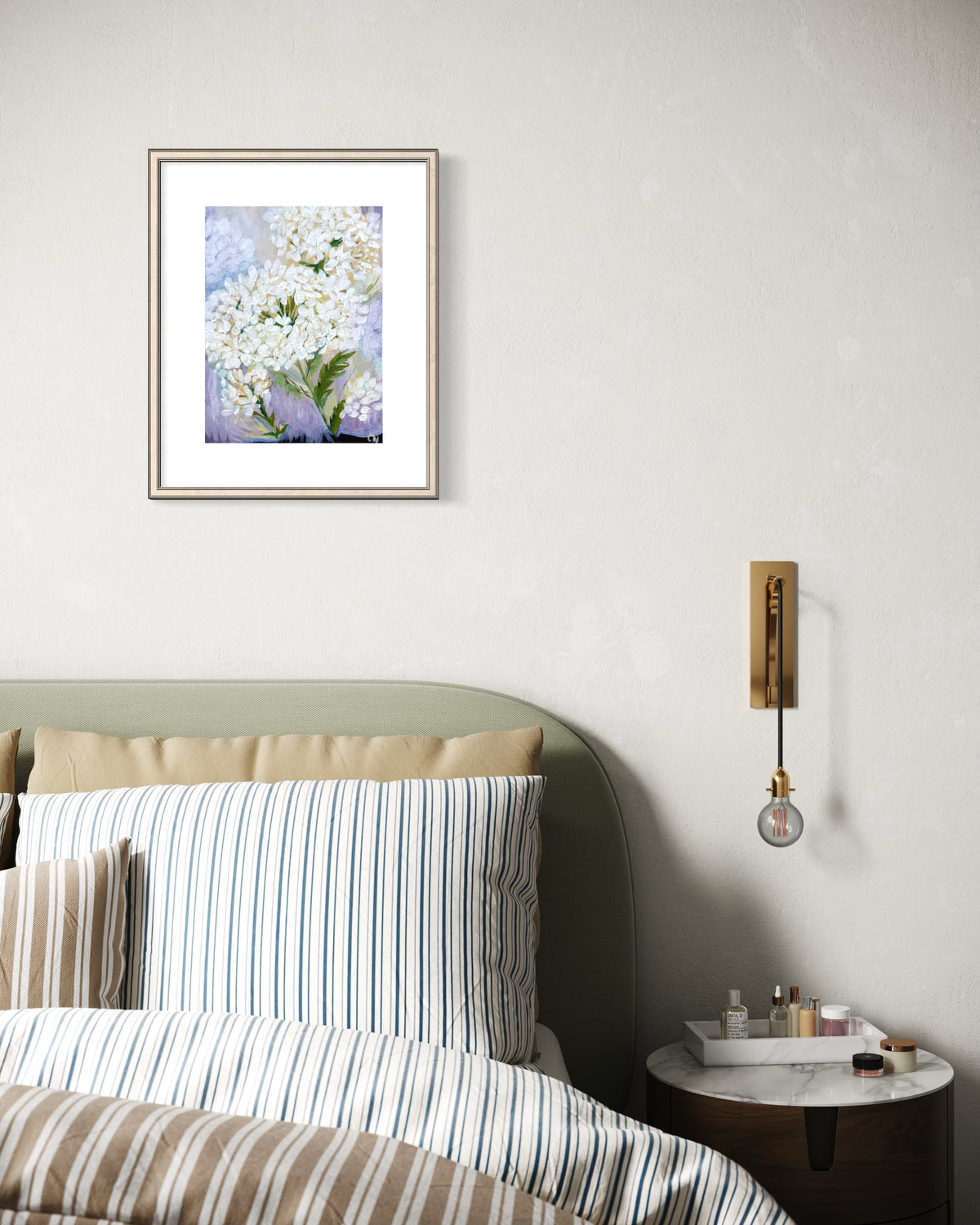 Lady in Waiting- Framed Original Painting with Certificate