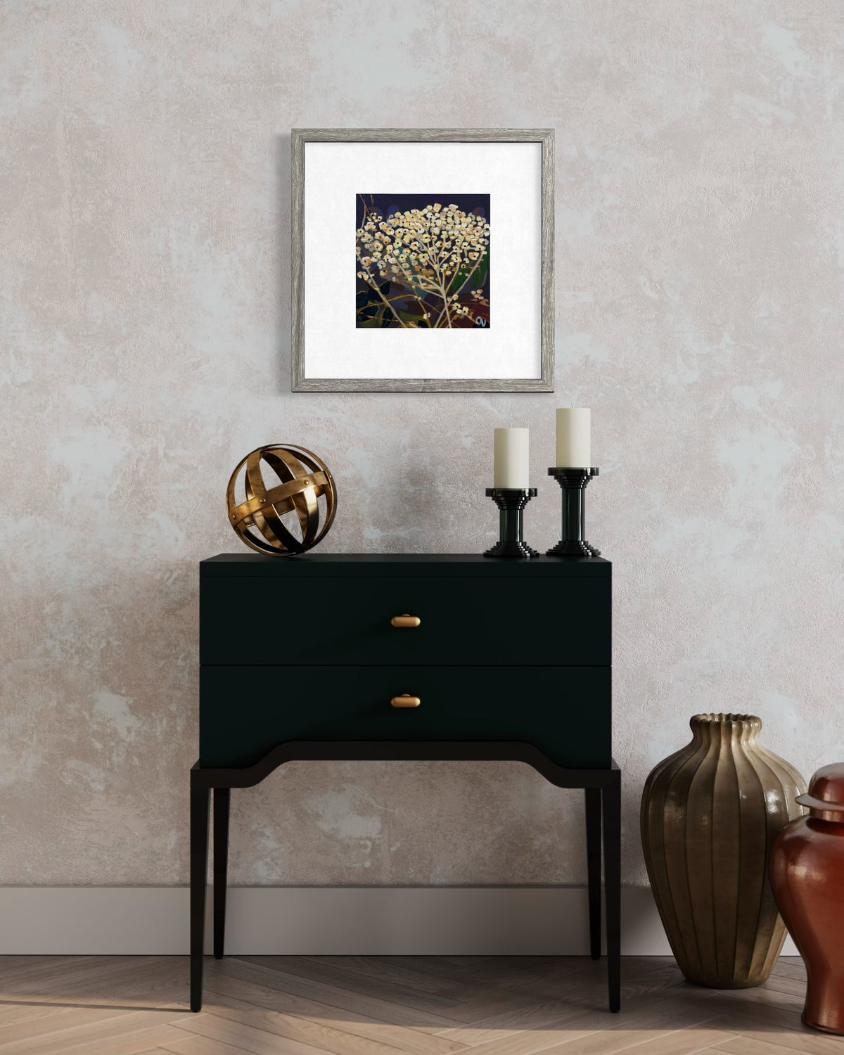 Respect Your Elders- Framed Original Painting with Certificate