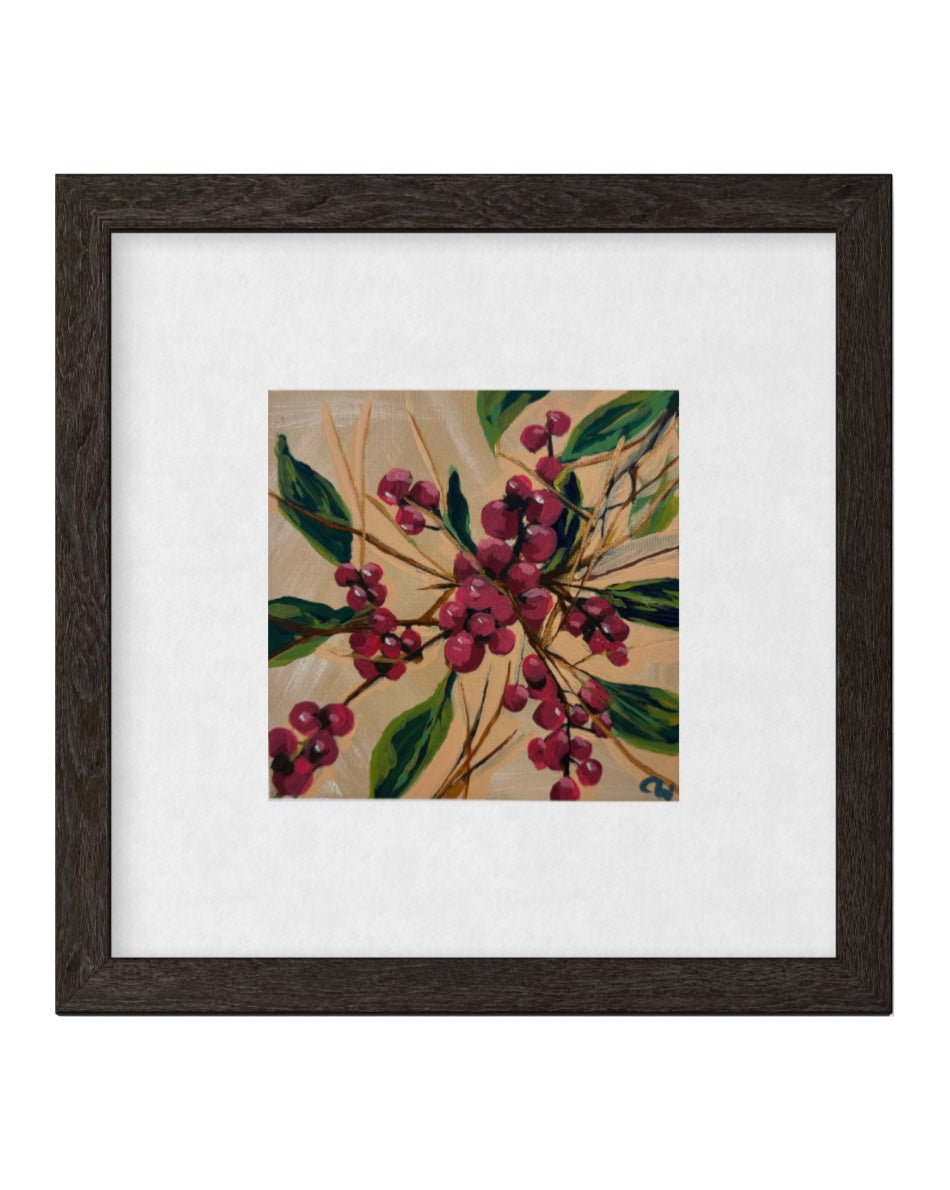 Have Yourself a Berry Little Christmas- Limited Edition Unframed Print