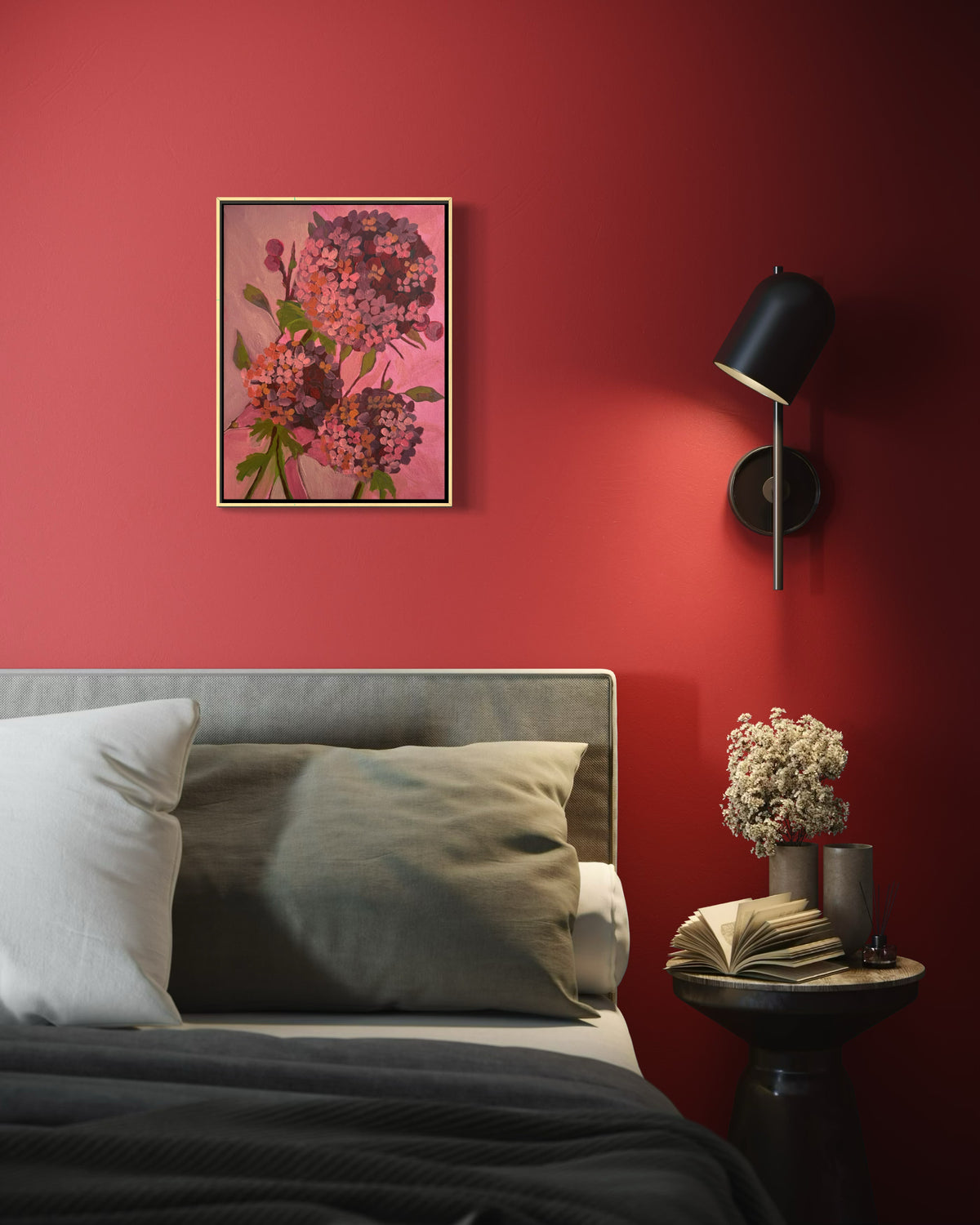 Merlot and Behold- Framed Original Painting with Certificate
